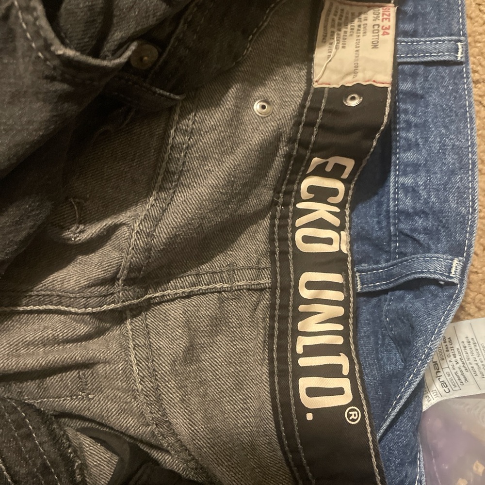 Ecko Unlimited Men's Black Jeans
